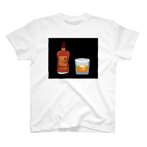 THE TAKASAKI SINGLE MALT JAPANEZE WHISKY AGED 027 YEARS スタンダードTシャツ