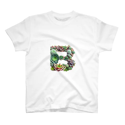 多肉植物　B Regular Fit T-Shirt