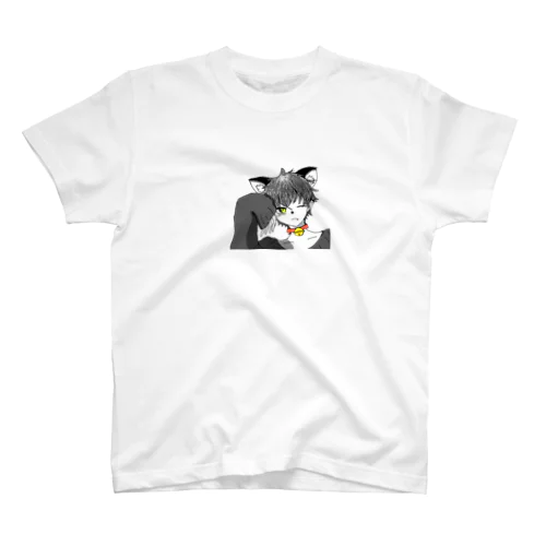 猫メン Regular Fit T-Shirt