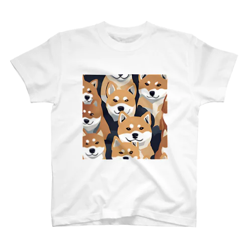 柴犬 マルチ スタンダードTシャツ