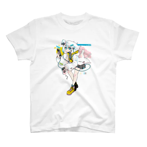 8colors. pure white スタンダードTシャツ