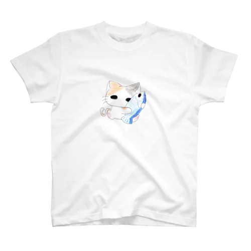 みけねこ Regular Fit T-Shirt