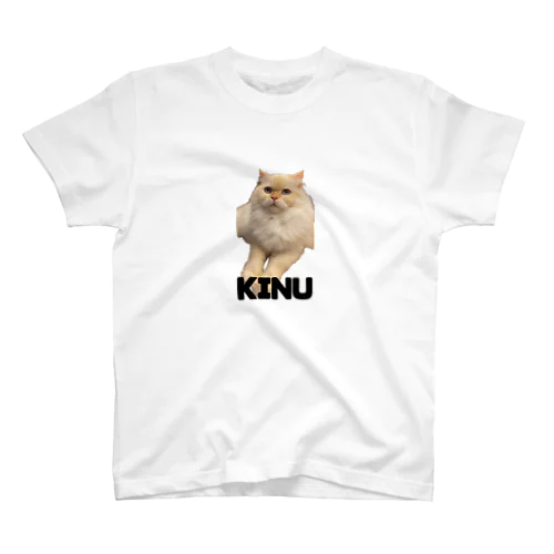 愛猫きぬきぬ君 Regular Fit T-Shirt