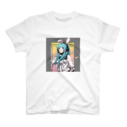 VOCALOID風なウサギ Regular Fit T-Shirt