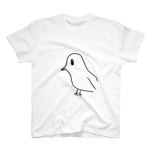 友達が書いた鳥 Regular Fit T-Shirt