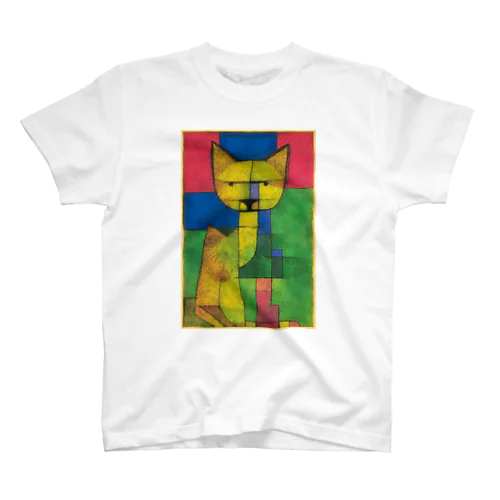 猫の抽象画 Regular Fit T-Shirt