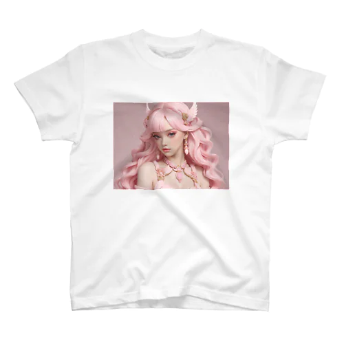 ピンクダイヤモンドの女神 - アリアンナ・ロゼッタ スタンダードTシャツ