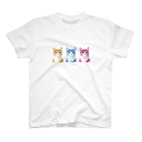 猫 スタンダードTシャツ