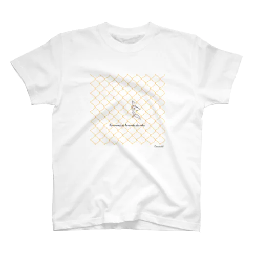 Kanaami ni karanda kareha スタンダードTシャツ