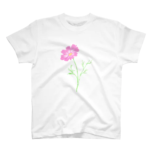 コスモスの花 Regular Fit T-Shirt