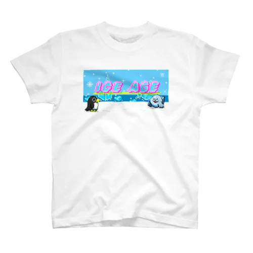 あざらしている(ＩＣＥＡＧＥ) Regular Fit T-Shirt