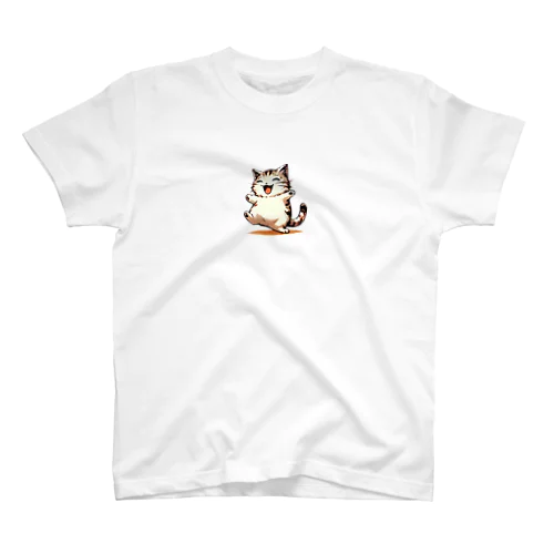 AI天風猫(笑顔1) Regular Fit T-Shirt