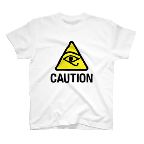 #06👽CAUTION ホルスの目 Regular Fit T-Shirt
