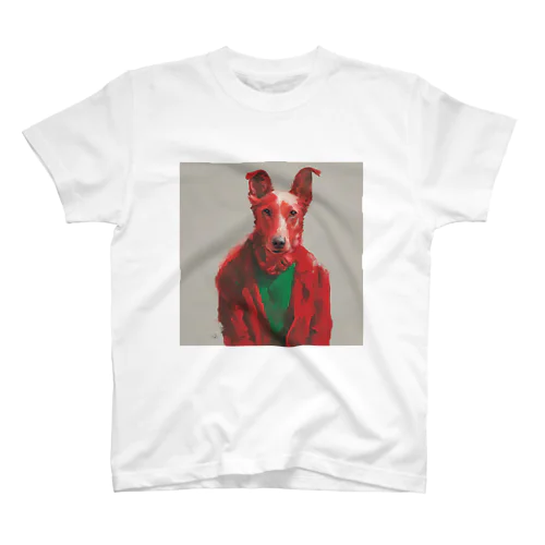 クリスマス犬 Regular Fit T-Shirt