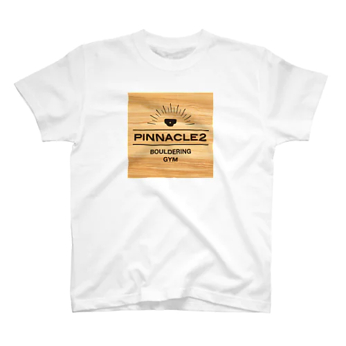 PINNACLE2  Tシャツ(木目) Regular Fit T-Shirt