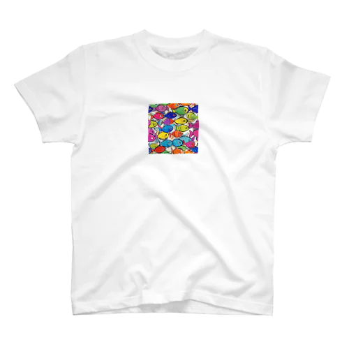 colorful "sakana" Regular Fit T-Shirt