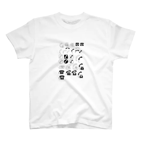 テレフォンマーク いろいろ Regular Fit T-Shirt