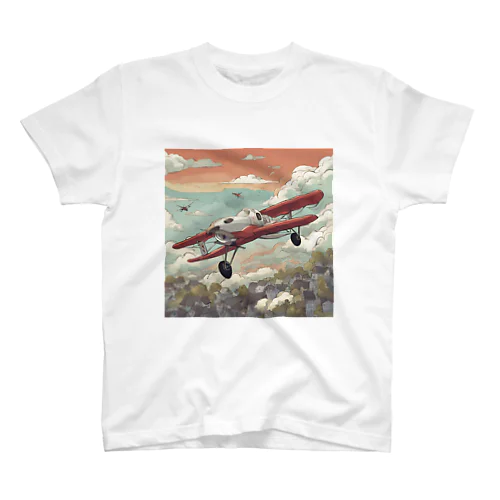 かっこいい飛行機3 スタンダードTシャツ