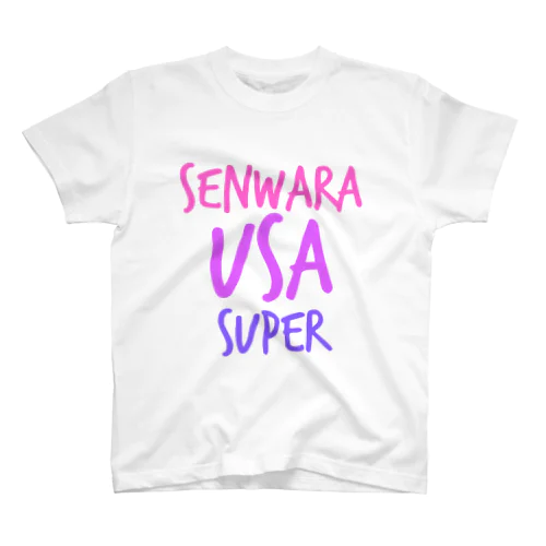 SENWARAUSASUPERグラデーション スタンダードTシャツ