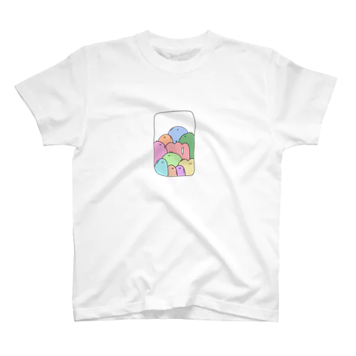 ぎゅうぎゅうな群衆 Regular Fit T-Shirt