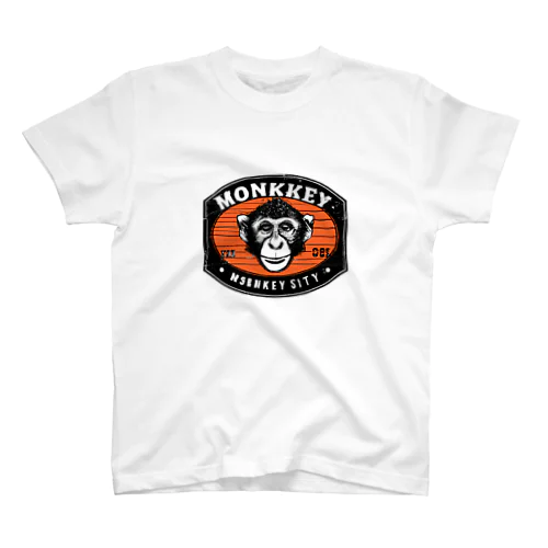 猿人ロック　ロゴ Regular Fit T-Shirt