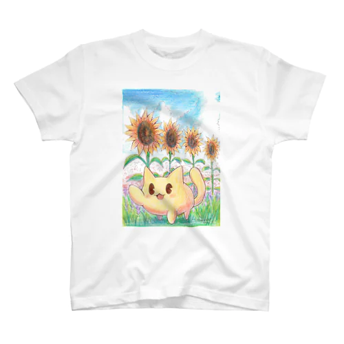 ぽよたんひまわり Regular Fit T-Shirt