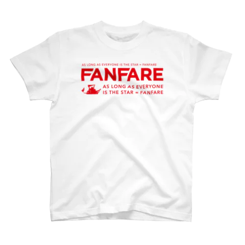 fanfare T-shirt_02 スタンダードTシャツ