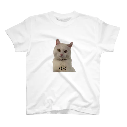 白猫りく スタンダードTシャツ