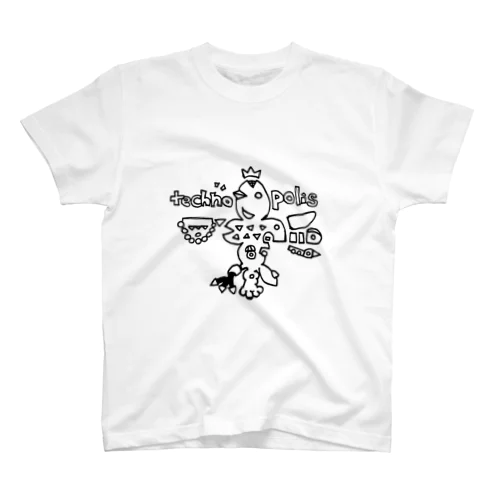 テクノぽりす スタンダードTシャツ