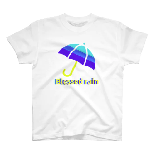 傘　Blessed rain 恵みの雨　 Regular Fit T-Shirt