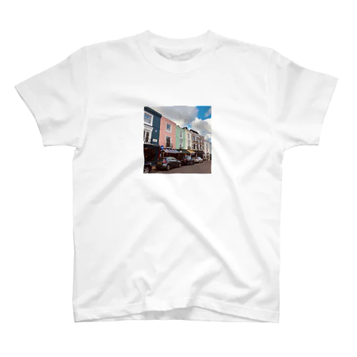 Notting Hillの街並み Regular Fit T-Shirt