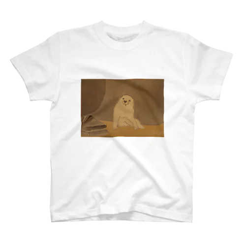 むかしの絵の犬 Regular Fit T-Shirt