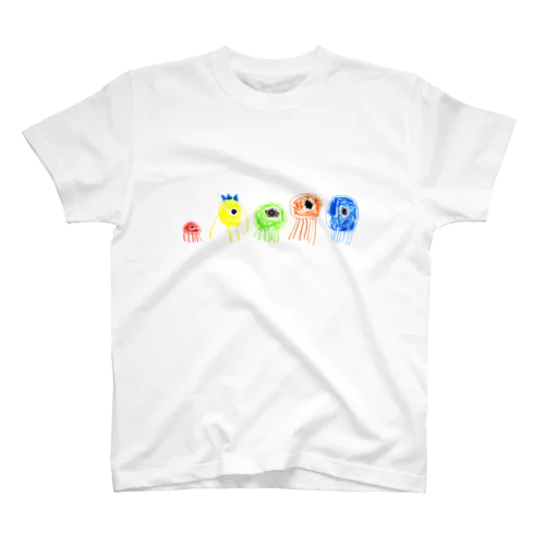 一列クラゲ Regular Fit T-Shirt