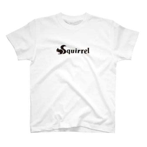 Squirrel（りす）_Black スタンダードTシャツ