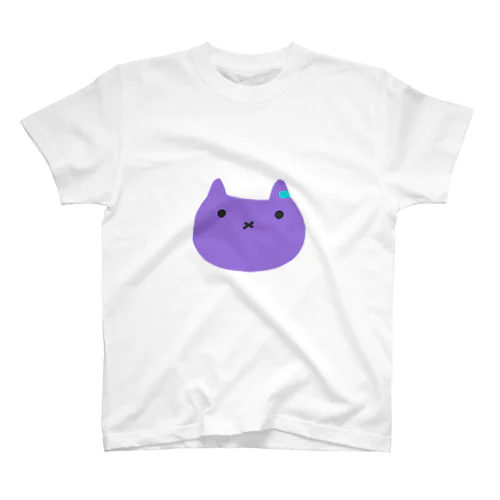 紫猫 スタンダードTシャツ