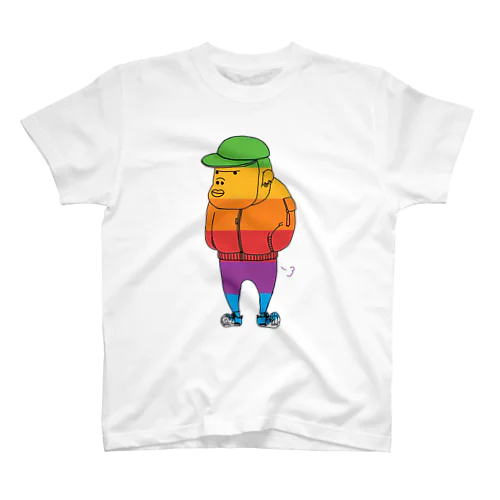 レインボーゴリラ Regular Fit T-Shirt