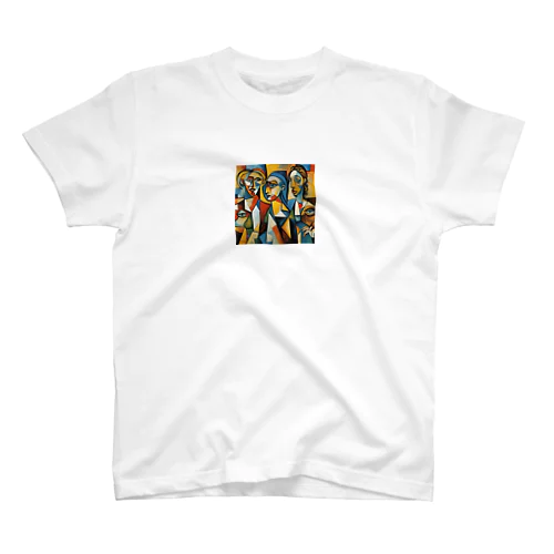 個性的アート Regular Fit T-Shirt