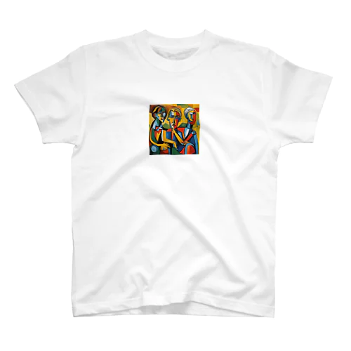 個性的アート Regular Fit T-Shirt