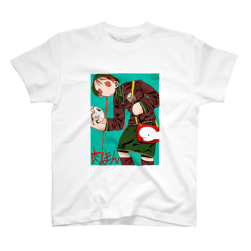 肉まん 少女 Regular Fit T-Shirt