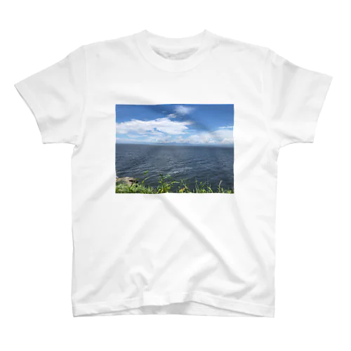 江ノ島から見た海 Regular Fit T-Shirt