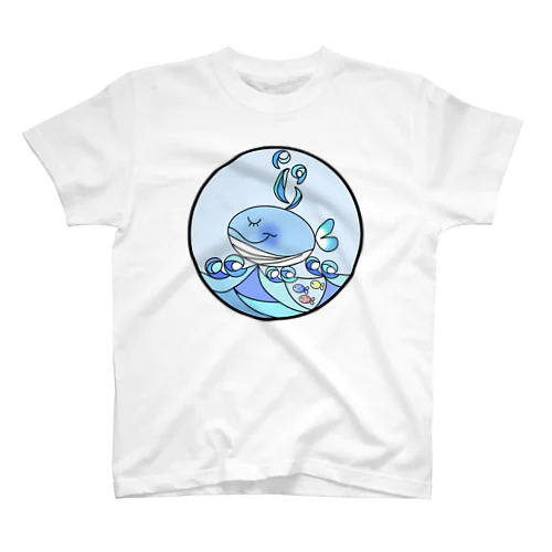 クジラ Regular Fit T-Shirt