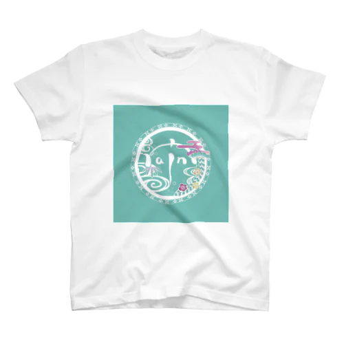 rainロゴ四角 Regular Fit T-Shirt