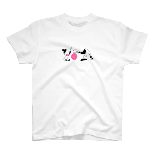 乳見せ牛 スタンダードTシャツ