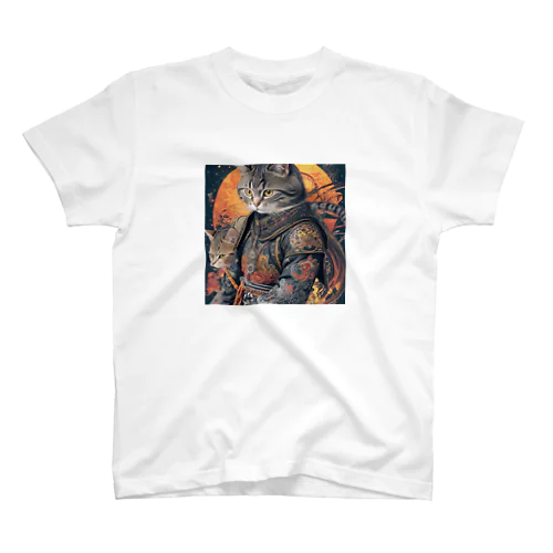 「霊猫神威：無双の猫武神の栄光」 Regular Fit T-Shirt