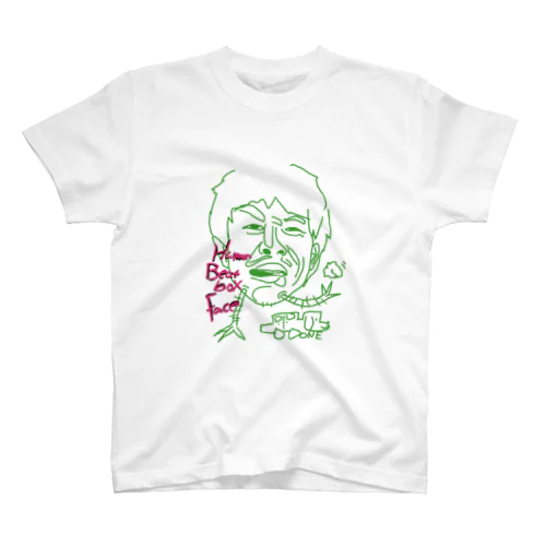 Human Beatbox Face Regular Fit T-Shirt