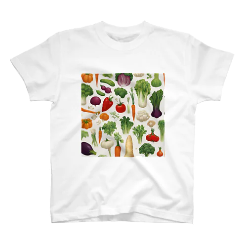 野菜たち スタンダードTシャツ