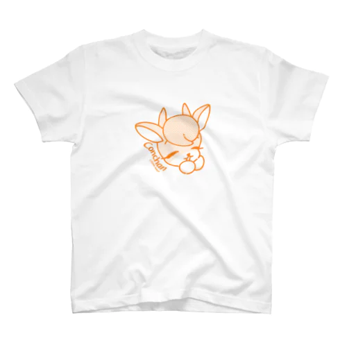 コンちゃん（シンプルドット【CONCHAN】） スタンダードTシャツ