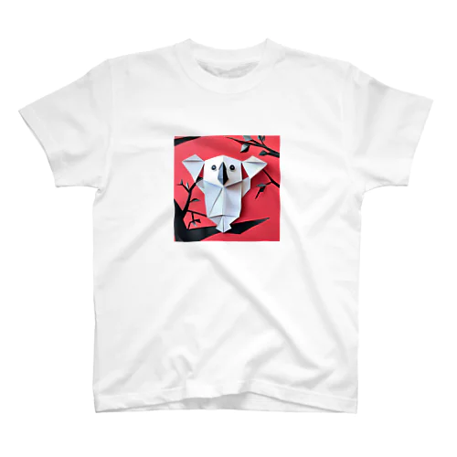 コアラ（折り紙風アート） Regular Fit T-Shirt