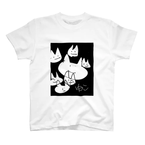 ねこ スタンダードTシャツ