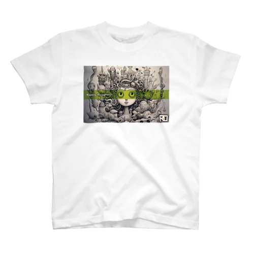 Beginning of a nightmare 2 (Green Line) Regular Fit T-Shirt